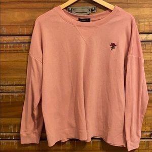 Waffle - Hang Off the Shoulder - Long Sleeve
